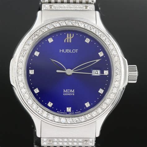 bezel hublot mdm green|Unique Women's Hublot Watches .